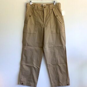 GAP Pants Mens 33/30 Surplus Straight Relaxed Fit Skater Baggy Y2K Khaki